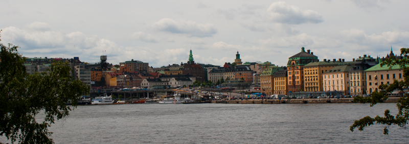 Gamla Stan vanaf de overkant