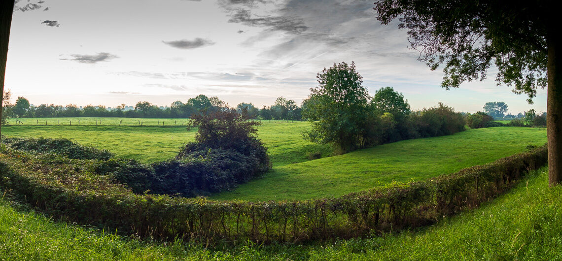 Panorama bij kasteel Doorwerth